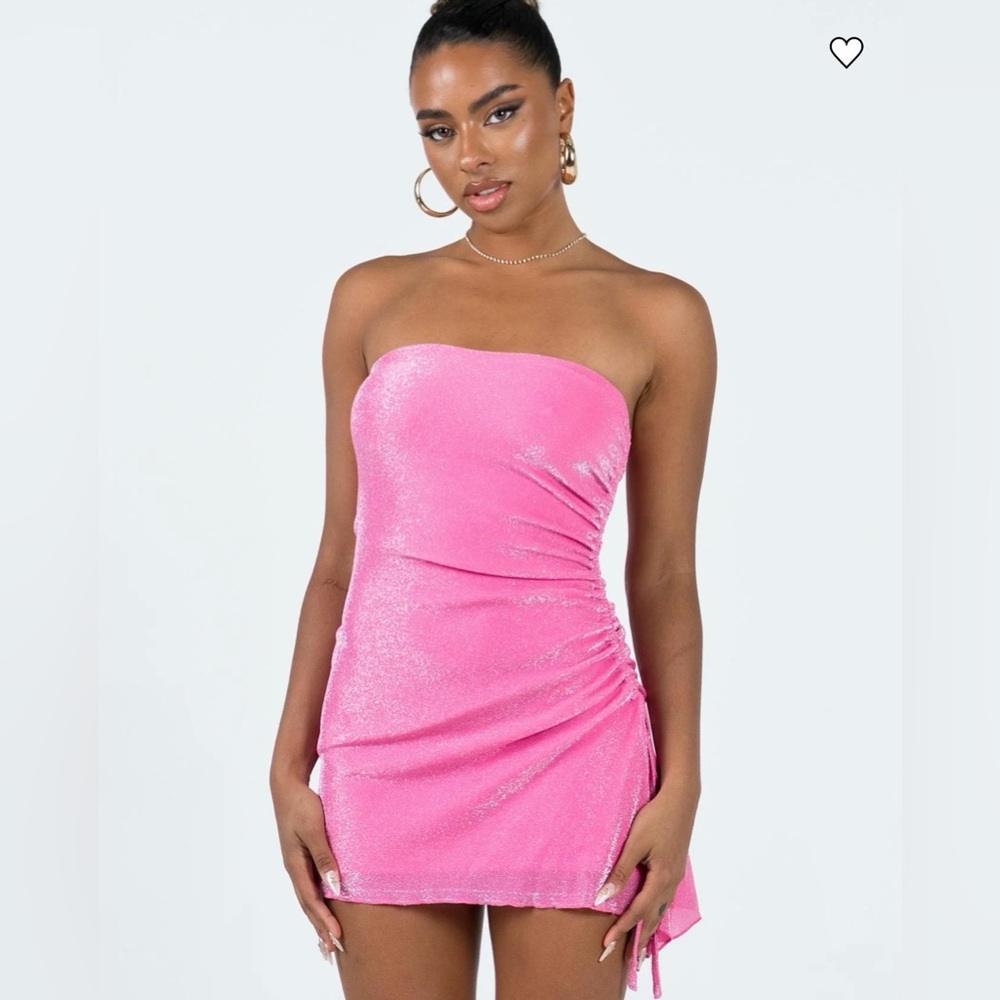 Donelli Mini Dress Pink Lower Impact